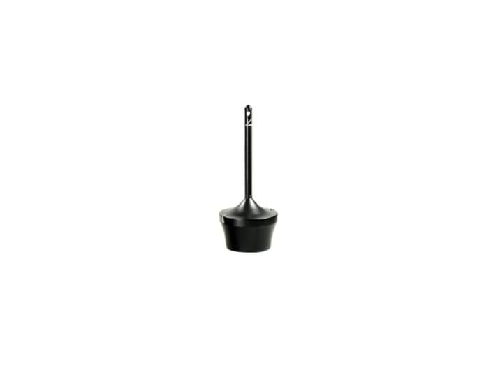 Rubbermaid Commercial Products Smokers' Pole Standascher Bis zu 1.000 Zigaretten sauerstoffreduzierendes Design wetterbeständig Aluminium