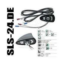 Calearo Shark II WiFi / GPS / GSM Dachantenne Haifischflosse KFZ Dach Antenne