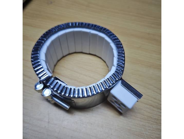 ID185 – bande chauffante en céramique, 80mm de hauteur, Machine de moulage par Injection, 220V, 500w, élément chauffant électrique pour baril