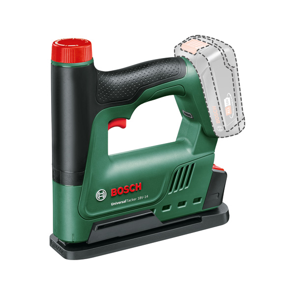 Bosch Akku-Tacker UniversalTacker 18V-14 mit 1000 Klammern und Papierabstandshalter 06032A7001