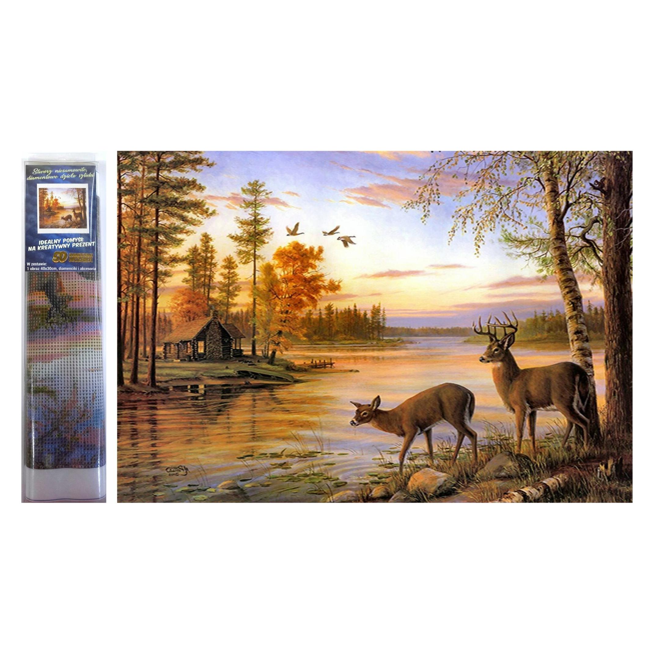 Norimpex Diamantmosaik - Hirsch am See (NO-1007352)