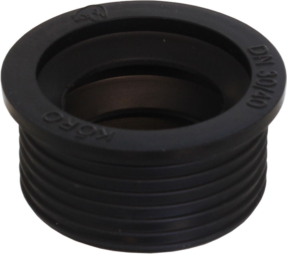 Manchon de siphon KÖRO 112340001 1 1/4", 40 mm, noir, pour siphon