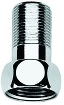 Grohe Anschluss gerade, Mutter 11/2" x 1/4" Aussengewinde, chrom