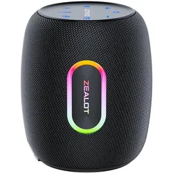 Zealot S51 PRO tragbarer Lautsprecher – Schwarz, Bluetooth Lautsprecher, Schwarz