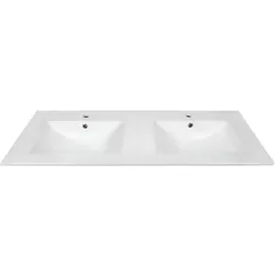 V956 - Flaches Design-Waschtischbecken 18x120x46 cm
