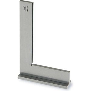 Helios-Preisser Anschlagwinkel 0370202, 75mm, rostfrei, aus Metall, DIN 875/1