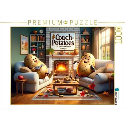 CALVENDO Puzzle Gemütliche Zeiten: Kartoffeln und die Kunst des Entspannens | 1000 Teile Lege-Größe 64x48cm Foto-Puzzle für glückliche Stunden