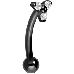 Titan Banane mit Push Fit KRISTALLBLUME