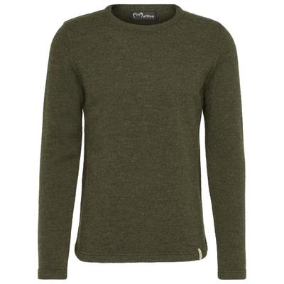 Mufflon - Viktor - Wollpullover Gr S oliv