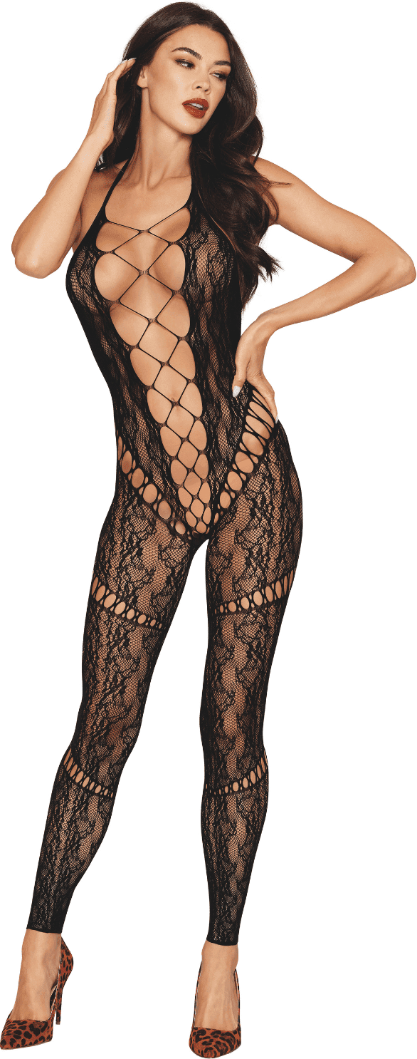 Dreamgirl Bodystocking fantaisie noir