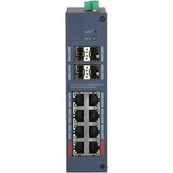 Dahua Switch CHS4412-8GT-125 (8 Ports), Netzwerk Switch, Blau