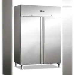 EKOFROST Edelst.gefrier, 1400 Liter belüftet. Abtau auto. Schlüssel & Schloss. T° -22°C/-15°C. Dim. LxWxH 148x83x201 cm. GN1410BT