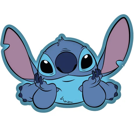 Lilo en Stitch sierkussen (gevormd) 35 x 26 cm