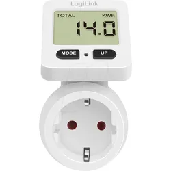 LOGILINK EM0004 - Energiekostenmessgerät, digital, Display 180° drehbar