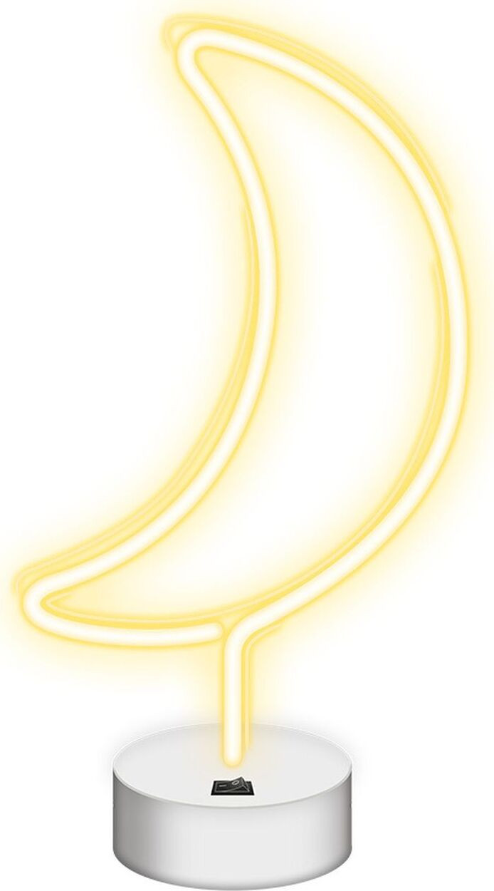 Forever Light Neon LED Mondstandaard wit, model NNE06, Neolia accent nachtlampje