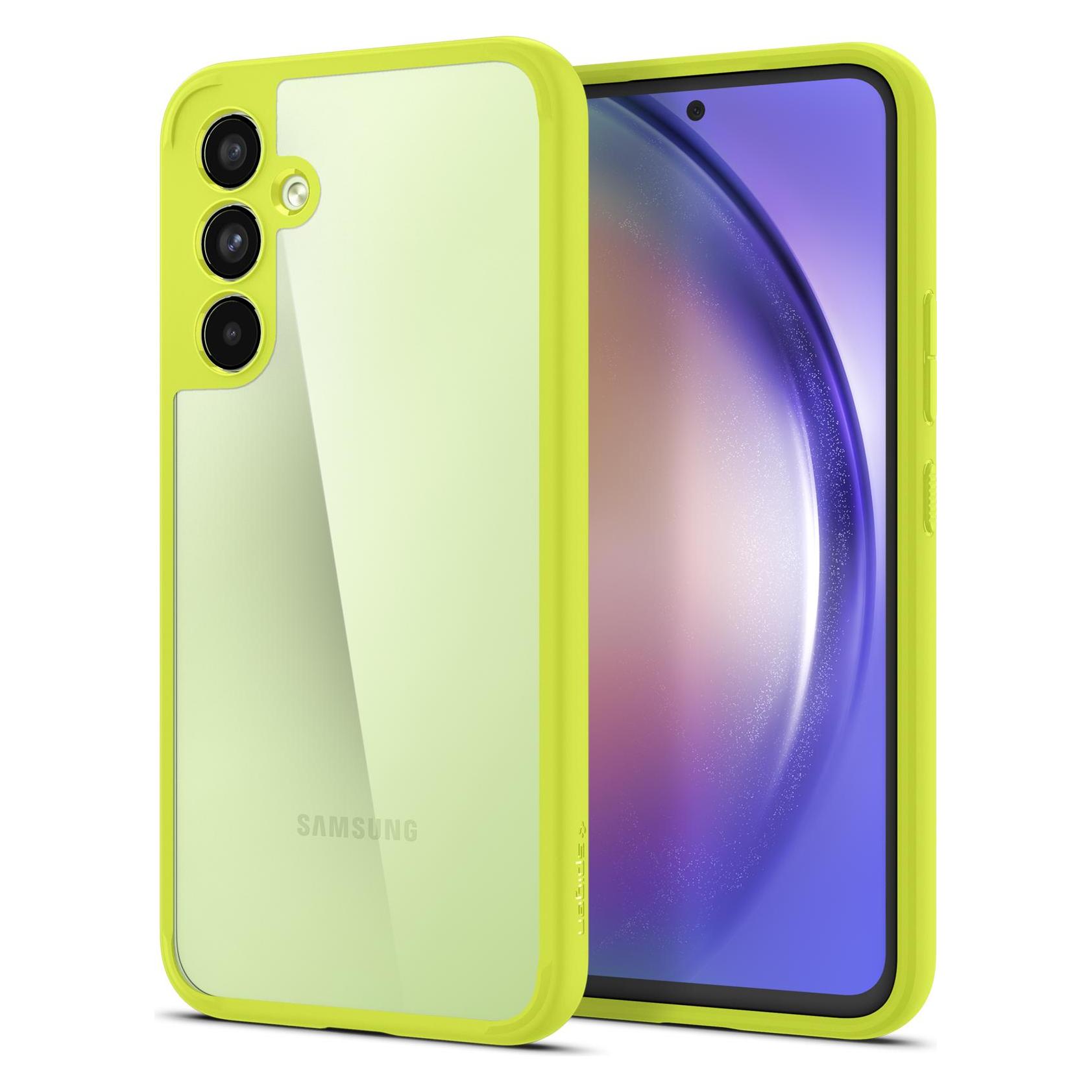 Spigen Ultra Hybrid Case für A546B Samsung Galaxy A54 - lime (Samsung Galaxy A54 5G) (ACS06099)
