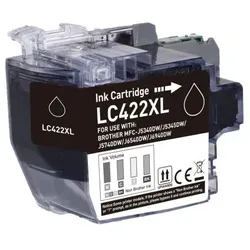 Kompatible Druckerpatrone Brother LC-422 XL-BK Black, Schwarz, LC422XLBK