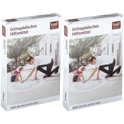 Bort KubiTal Ellenbogen-Polster-Bandage M beige 2x 2x1 St Bandage(s)