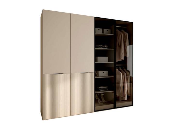 Lookway Kleiderschrank SANDBOX KASCHMIR 200 202x49x200 cm