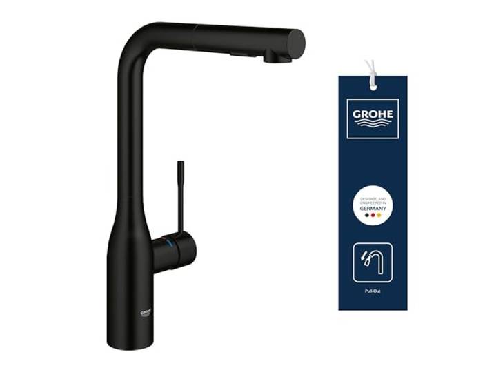 GROHE Essence, Küchenarmatur, ausziehbare Brause, 2 Strahlarten, Hochdruck