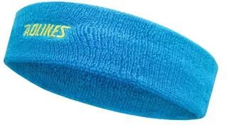 Useful Little Things High Elasticity Cotton Sweat Headband For Fitness And Athletics sky Blue