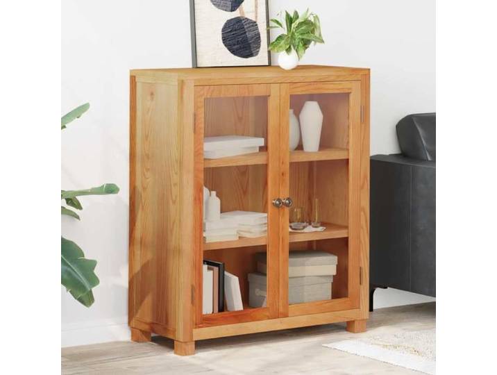 Cabinet rangement Marron - Armoire avec étagère Marron 80x35x95 cm Bois d'ingénierie A15138