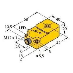 Turck Sensor NI25-Q20-AN6X2-H1141