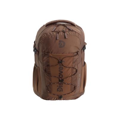 Sportrucksack DISCOVERY "Outdoor", Gr. B/H/T: 30cm, braun, Nylon, unifarben, Rucksäcke, aus robustem Nylon-Material