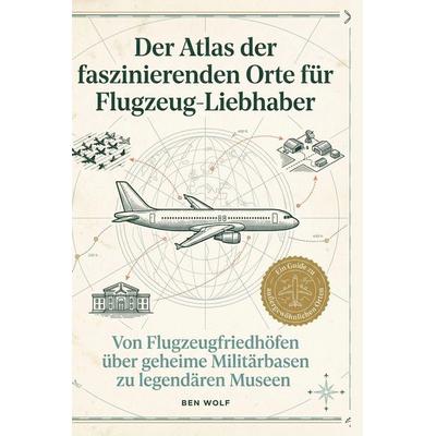 Der Atlas der faszinierenden Orte für Flugzeug-Liebhaber, Gebundene Ausgabe von Ben Wolf, BoD - Books on Demand, 978-3-695-38298-9