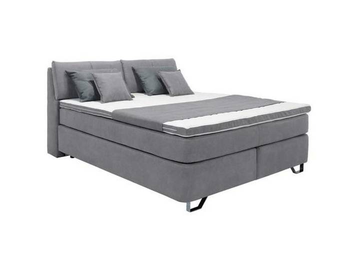 Boxspringbett Tabea Grau ca. 180x200cm