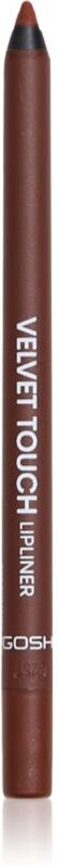 GOSH COPENHAGEN Velvet Touch waterproof lip liner shade 013 Americano 1.2 g
