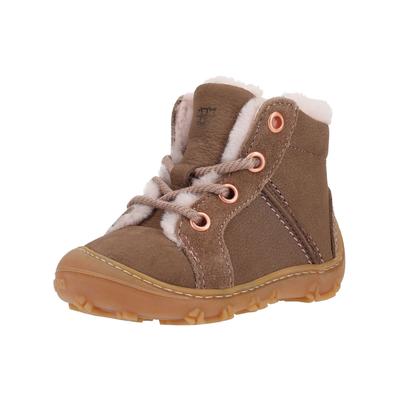 Stiefelette PEPINO "Pepino Stiefelette Leder", Damen, Gr. 24, schoko, Leder, Schuhe Stiefelette