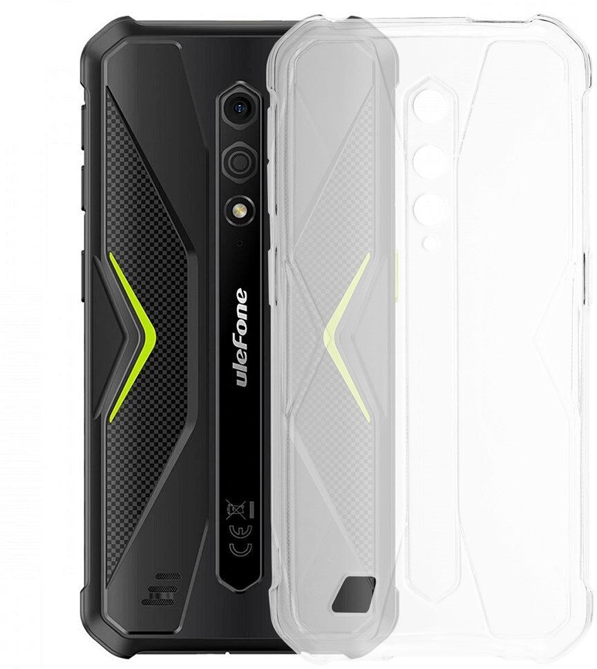 Ulefone Armor X12 Pro - EIDERWOOD Fleksibelt Plast Cover - Gennemsigtig