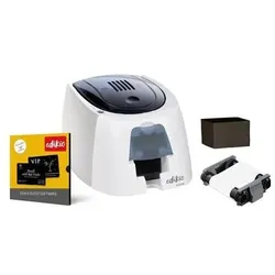Evolis Edikio ACCESS Guest solution, einseitig, 12 Punkte/mm (300dpi), USB Kartendrucker, einseitig, Thermo (300 dpi), Etikettendrucker