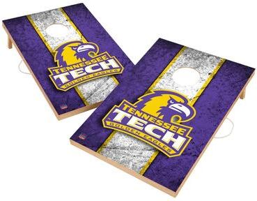 Skip's Garage Vintage Tennessee Technological University TTU Golden Eagles Regulation 2x4 Cornhole Set