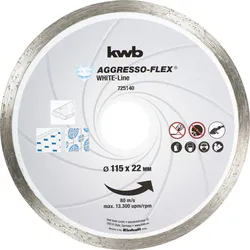 kwb DIA-Trennsch WHITE-Line 115 SB 725140