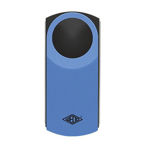 WEDO Lupe eckig beleuchtet incl. Batterien Swing it SB blau