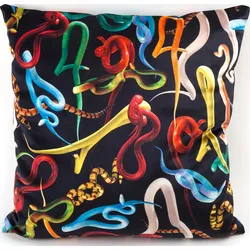 Seletti Wears Toiletpaper PE Snakes Kissen