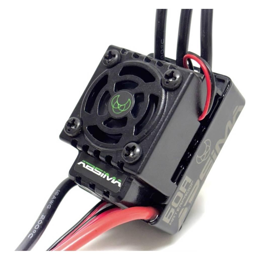 Absima 1:10 Brushless Set ECO - 60A 3650/3300KV Automodell Brushless Fahrtregler (2120004)