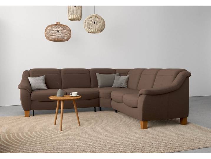 OTTO home Ecksofa Caldera L-Form, Federkern, optional Kopfteilverstellung, Schlaffunktion & Bettkasten