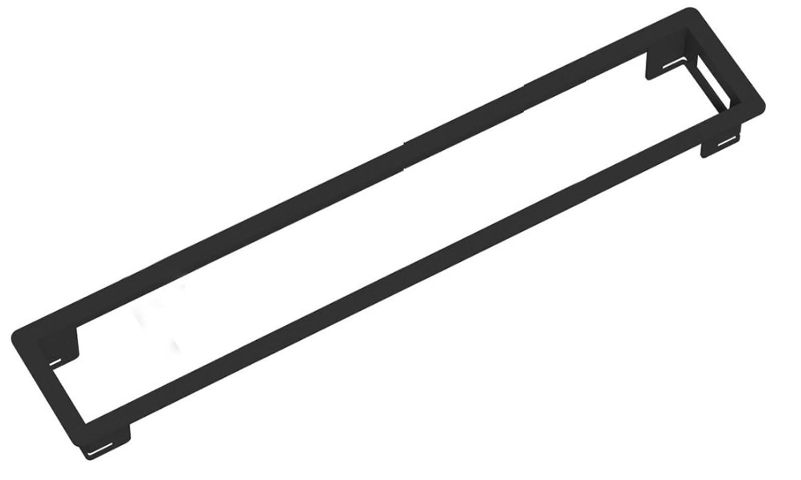 Bachmann Power Frame Inbouwframe, groot, 6-voudig, zwart