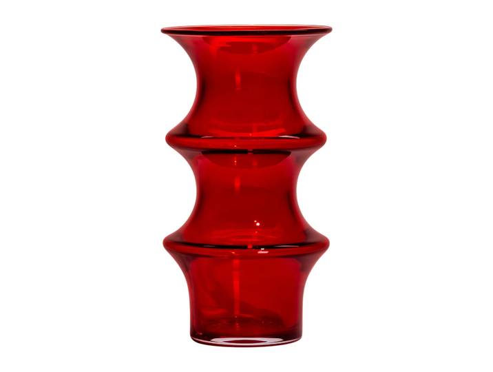Kosta Boda Pagod vaas 25,5 cm Rood