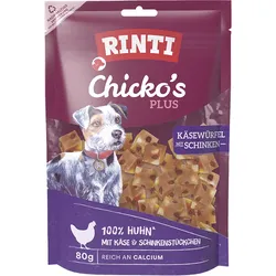 Rinti Chicko Plus Käse-Schinken-Würfel 1x80 g