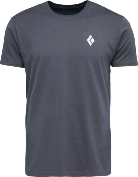Black Diamond Men's BD Backcountry Stamp Short Sleeve Tee Carbon S