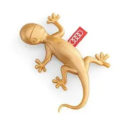 Audi Original Zubehör Duftgecko in Goldoptik, aromatisch-zimtig 000087009AS
