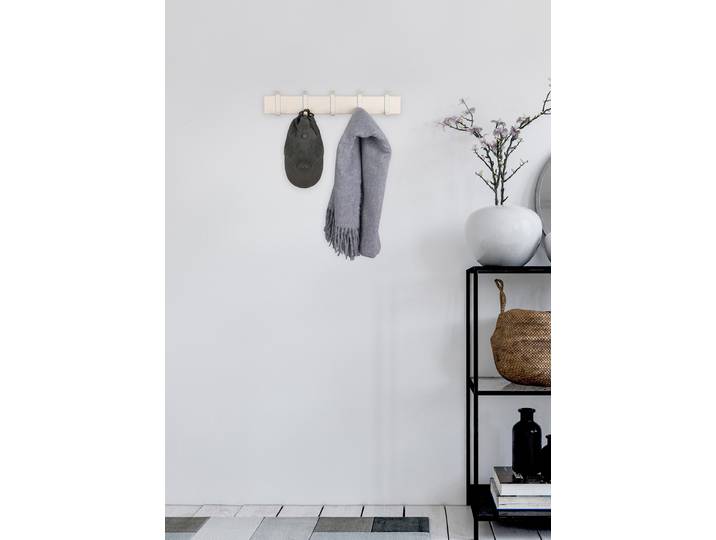 Patère murale Torbi 50 x 10 x 6cm Beige
