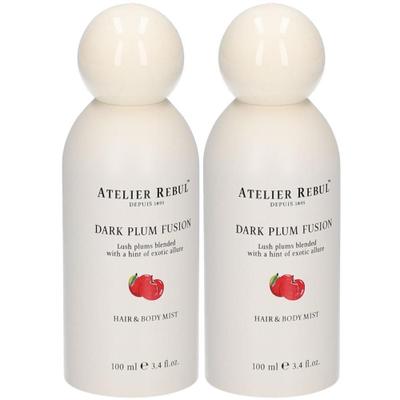 Atelier Rebul Dark Plum Fusion Body Mist 100ml x2 2x100 ml Spray