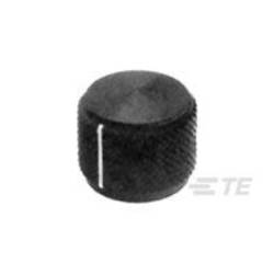 TE Connectivity 7-1437621-3 TE AMP Industrial Switches and Knobs Drehknopf mit Zeiger Schwarz (Ø) 12.7 mm 1 St. Package
