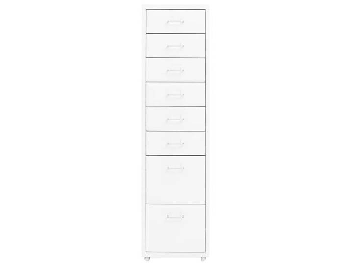 Classeur mobile - mango - Armoire de bureau - Blanc - 28x41x109 cm - Métal M694