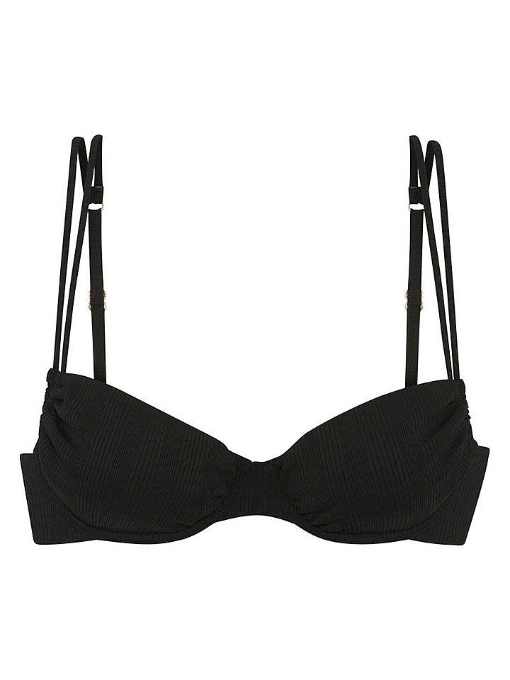 Copenhagen Studios Bikini-Oberteil in Schwarz - 40B-Cup